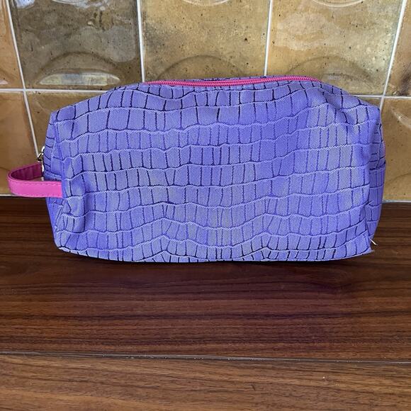 Lancôme Pouch Bag Travel Amenity Kit Toiletry Makeup Cosmetic Case - Picture 1 of 8